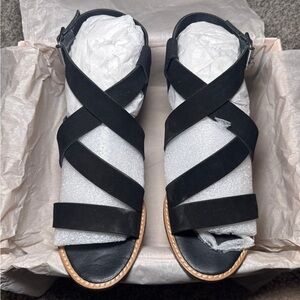 Chinese Laundry Elegant Black Strappy Sandals